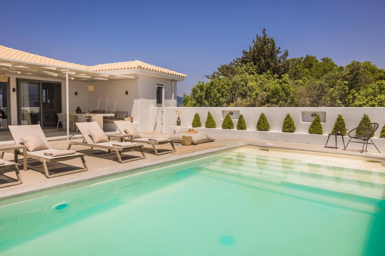Villa Mirto - Iris Sunset Villas Lepedha Екстер'єр фото