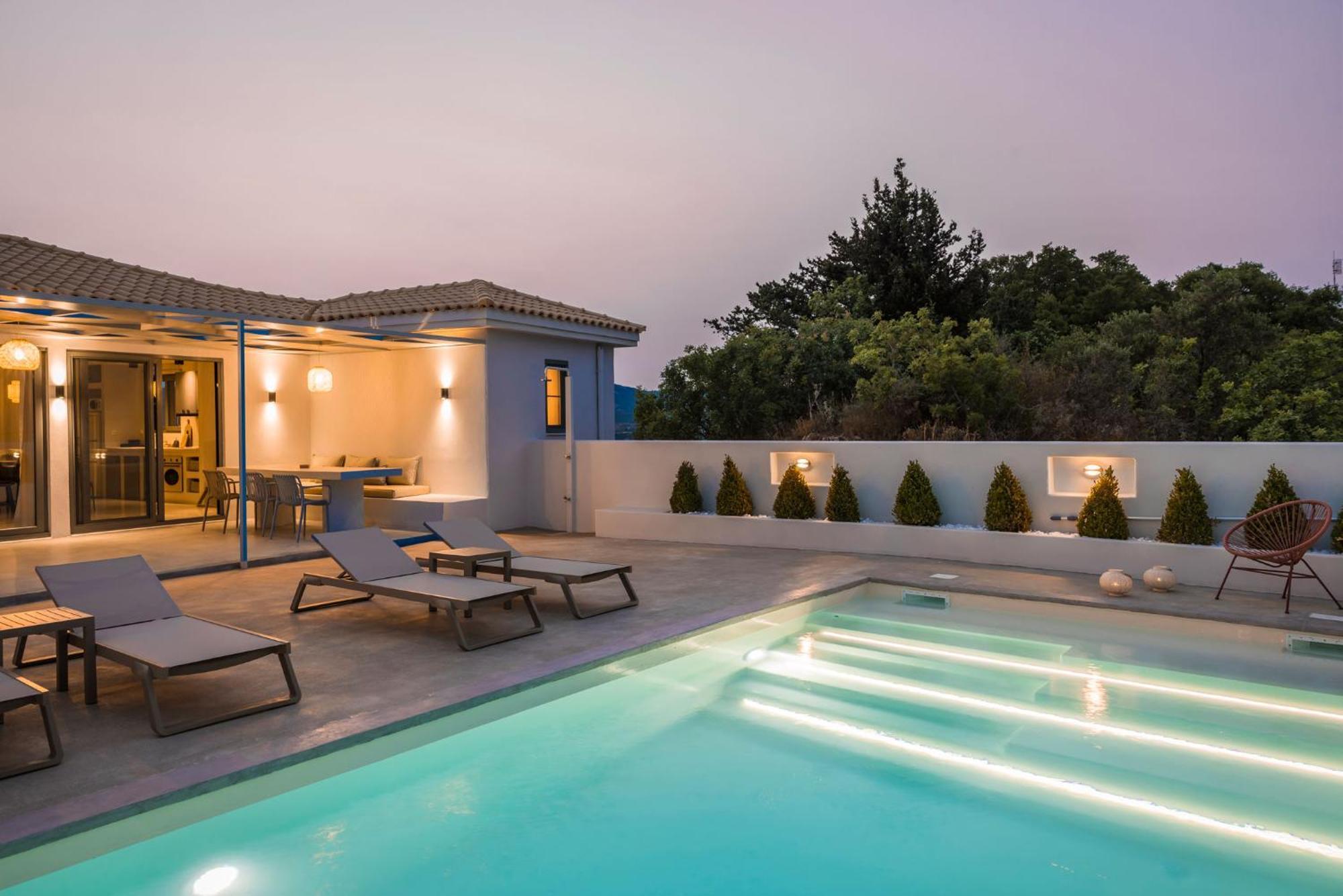 Villa Mirto - Iris Sunset Villas Lepedha Екстер'єр фото