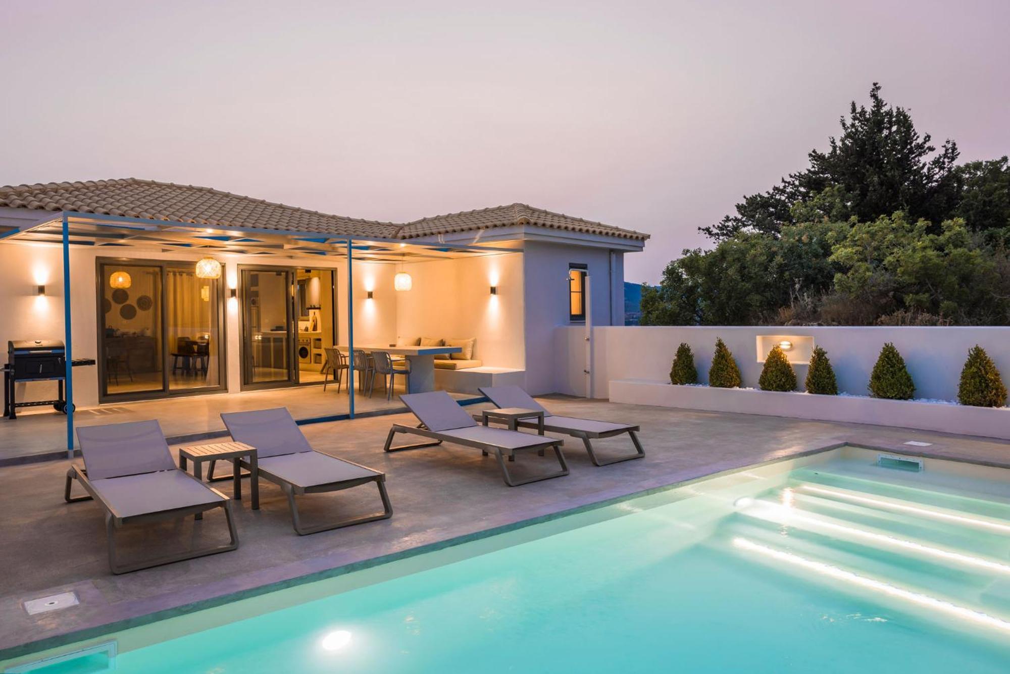Villa Mirto - Iris Sunset Villas Lepedha Екстер'єр фото