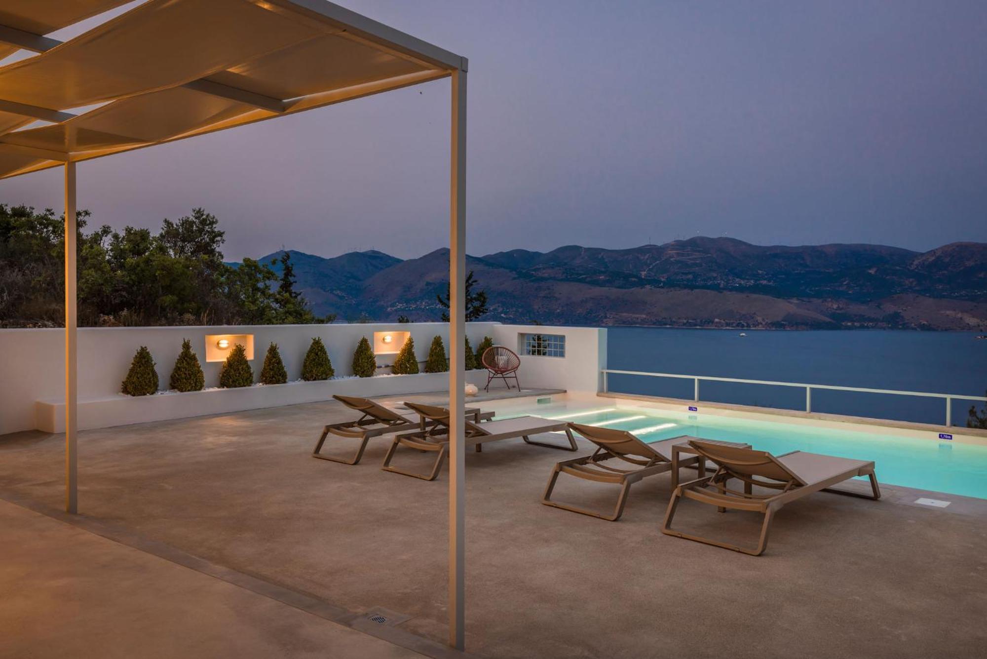 Villa Mirto - Iris Sunset Villas Lepedha Екстер'єр фото